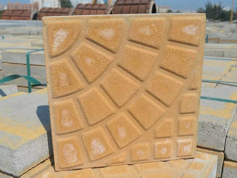 透水混凝土路面砖